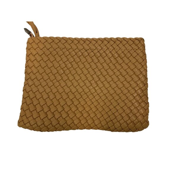 NWT Woven Tote Shoulder Handbag - with zipper purse - Large Travel Tote - Picture 3 of 10